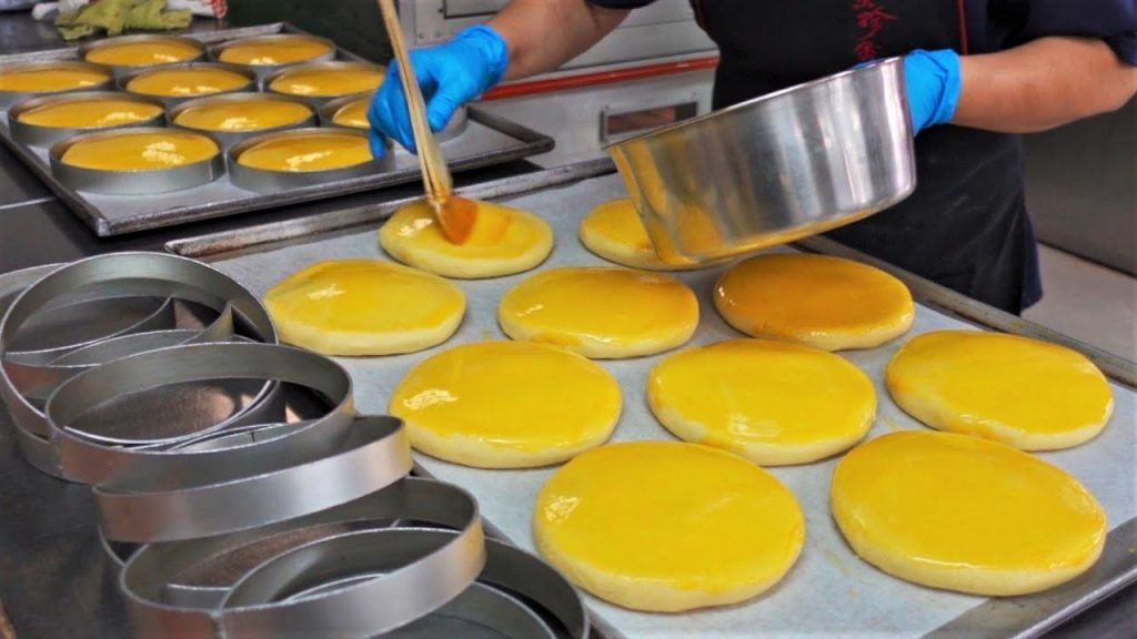 Taiwanese Pie (Pastry) Making / 中式甜餅製作 – 紅豆麻糬, 乳酪麻糬Q餅 – Taiwanese Food