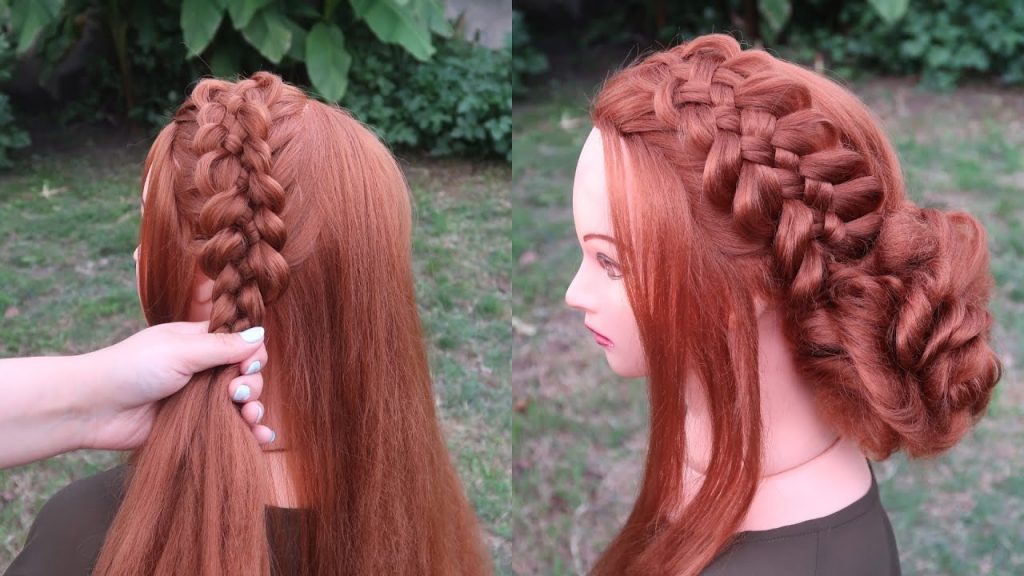 Amazing Hair Transformation – Beautiful hairstyle for School #8