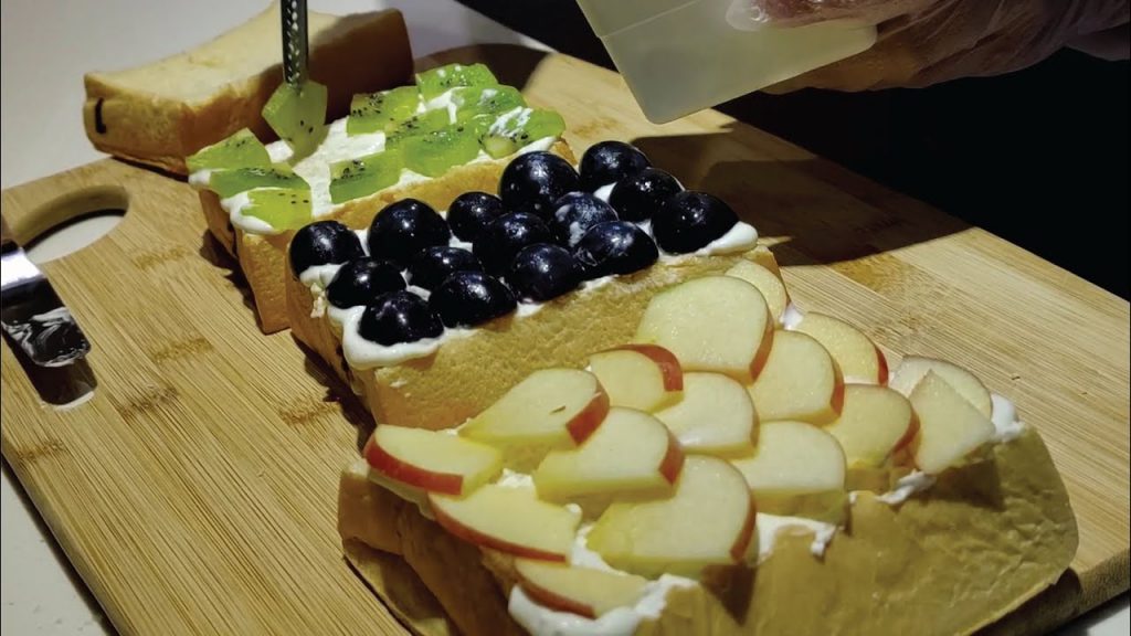 水果跳箱吐司/Fruit toast-台灣街頭美食