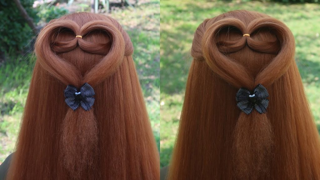 Amazing Hair Transformation – Beautiful hairstyle for School #6