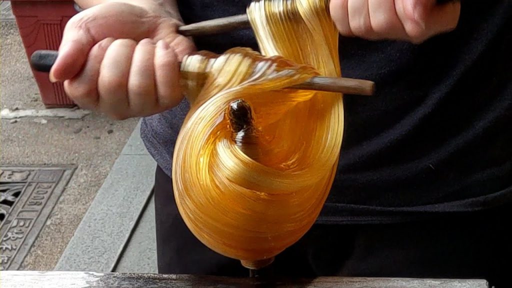 白糖蔥拉糖手藝/Handmade Candy Making Master -台灣街頭美食