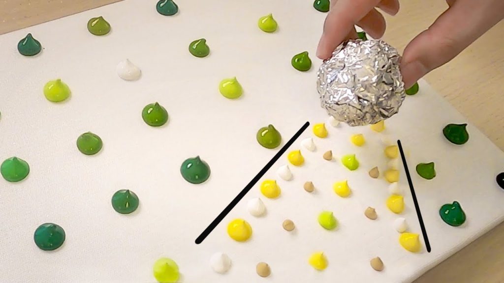 How to Draw a Man in the Forest / Acrylic Painting Texture