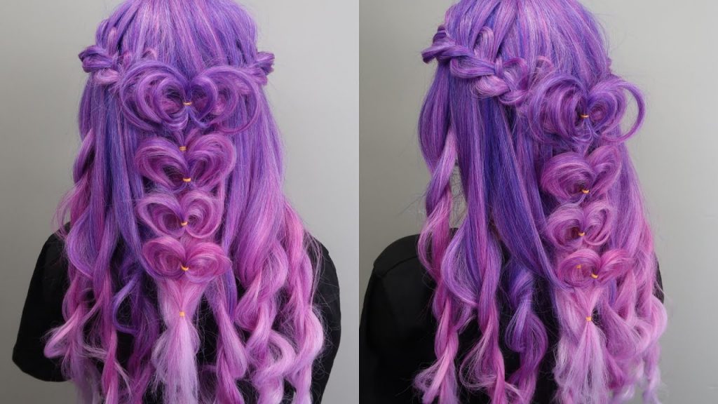 Heart Braid 😱 Easy Braid Hairstyle Tutorial 😍 Hairstyle Transformation