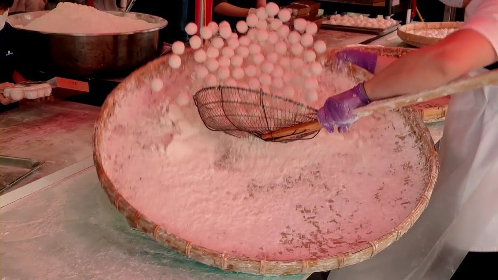 手工元宵製作(湯圓)/Lantern Festival Tangyuan Making-台灣街頭美食