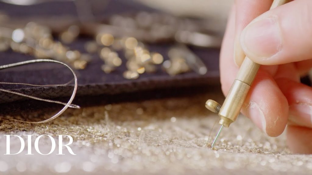 Talking adornment for Dior Autumn-Winter 2021-2022 Haute Couture