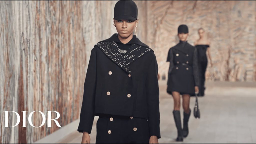 Savoir-Faire of a Dior Autumn-Winter 2021-2022 Haute Couture Handwoven Jacket