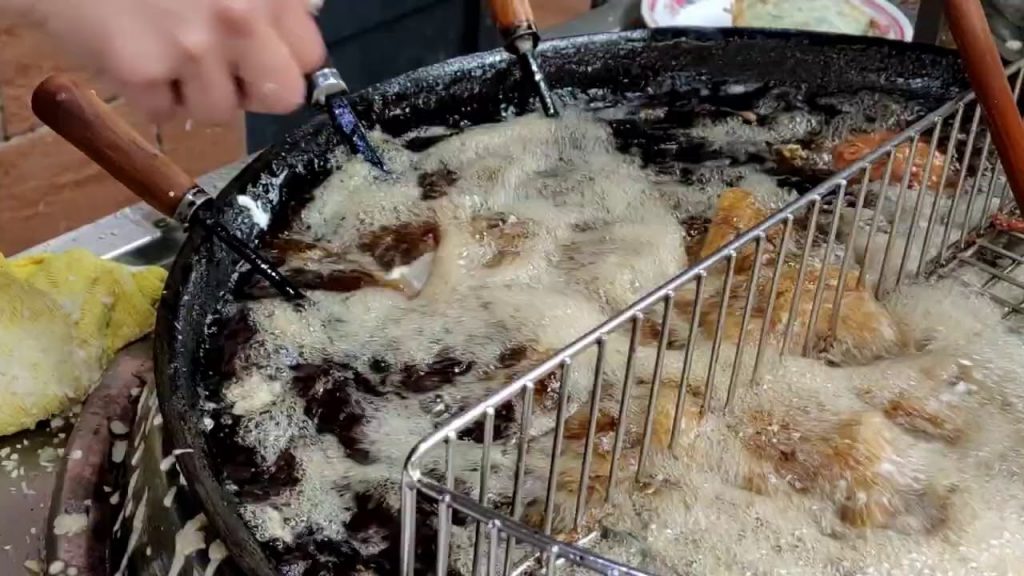 炸蚵嗲,炸肉嗲,炸粿/Oyster Fritter,Meat Fritter,Deep-Fried glutinous rice cakes-台灣街頭美食