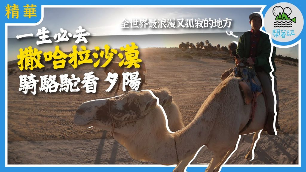 【一生必去系列】北非突尼西亞 | 撒哈拉沙漠 | 發現駱駝原來沒有眼睛的驚人秘密!