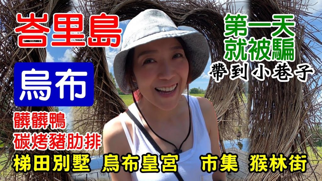 【峇里島 / 烏布】EP.1 烏布皇宮 烏布市集 猴林街 髒髒鴨 碳烤豬肋排