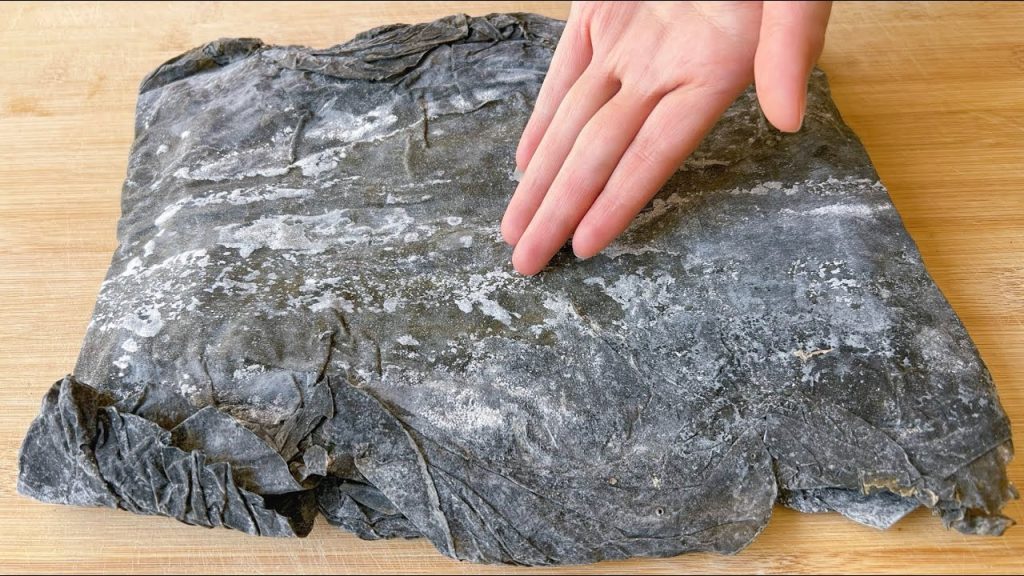 海帶千萬別用清水洗,泥沙難掉還腥,教你正確做法,髒東西和黏液全跑光 ,cleaning kelp , Life Hacks , 清洗海带