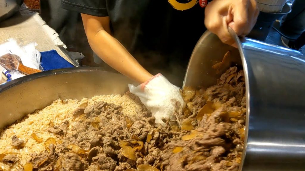 傳統手工拌製油飯/ Taiwanese Sticky Rice -台灣美食-台中美食