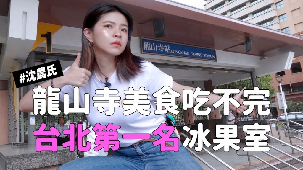 ✿沈✿ 台北美食龍山寺吃不停全台北第一好吃冰米其林必比登滷肉飯捷運龍山寺站