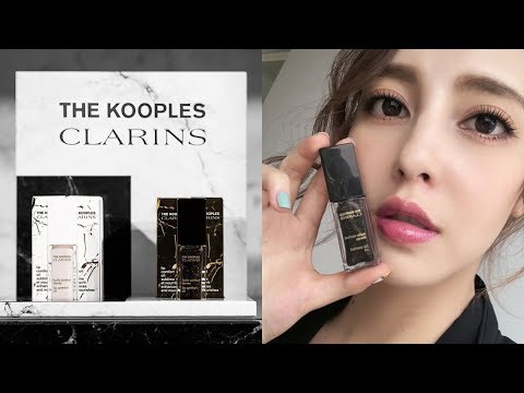CLARINS 克蘭詩 X THE KOOPLES彈潤植萃美唇油限量聯名款,超時髦的#搖滾黑+#時尚白