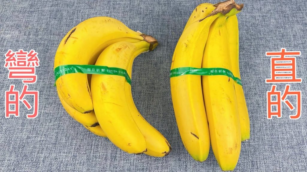 購買香蕉時,挑選直的好還是彎的好?老果農教我一招,以後別再亂買了 Banana Pick Straight Bend Well