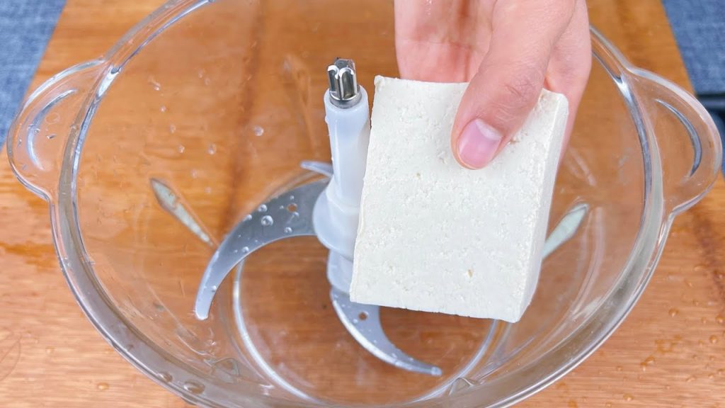 把豆腐丟入絞肉機中,出鍋瞬間變美食,第一次見這種做法,真的太好吃了 , A recipe of Tofu