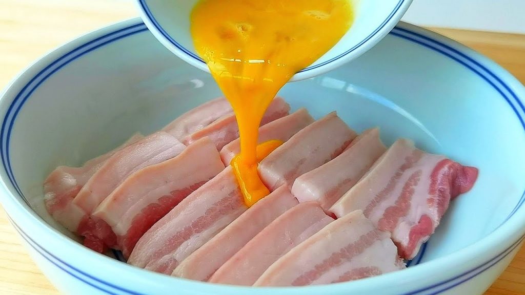 【小穎美食】五花肉不用紅燒了,淋個雞蛋液,香而不膩,營養解饞,待客全靠它
