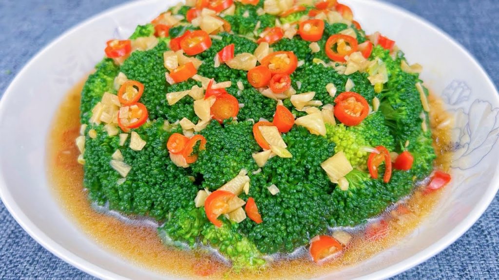 西蘭花學會這樣做,清淡營養,好吃又好看,去飯店裡都吃不到,快學學 , A recipe of broccoli