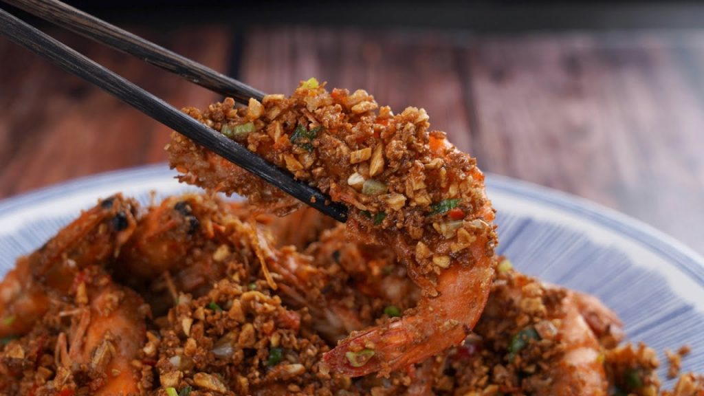 【1mintips】港式大廚學十年,主廚鍋讓你偷吃步,避風塘炒蝦,一學就會! !萬用料理神器,氣炸兼大火快炒! !酥脆,入味,通通交給主廚鍋! !