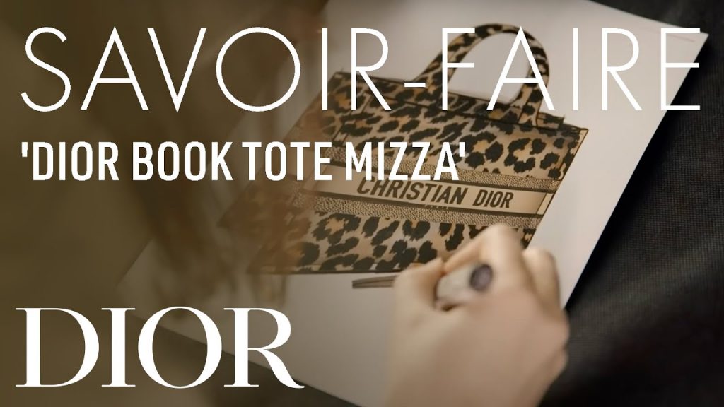 'Dior Book Tote Mizza' Savoir-Faire