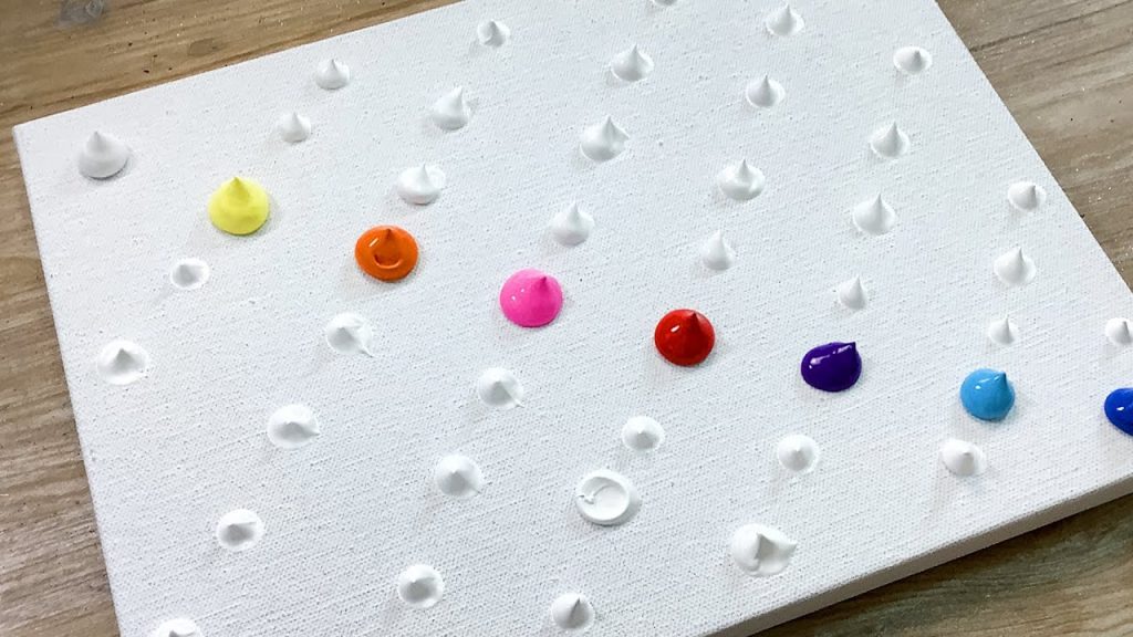 Inner world / Landscape painting / Easy acrylic painting technique #498