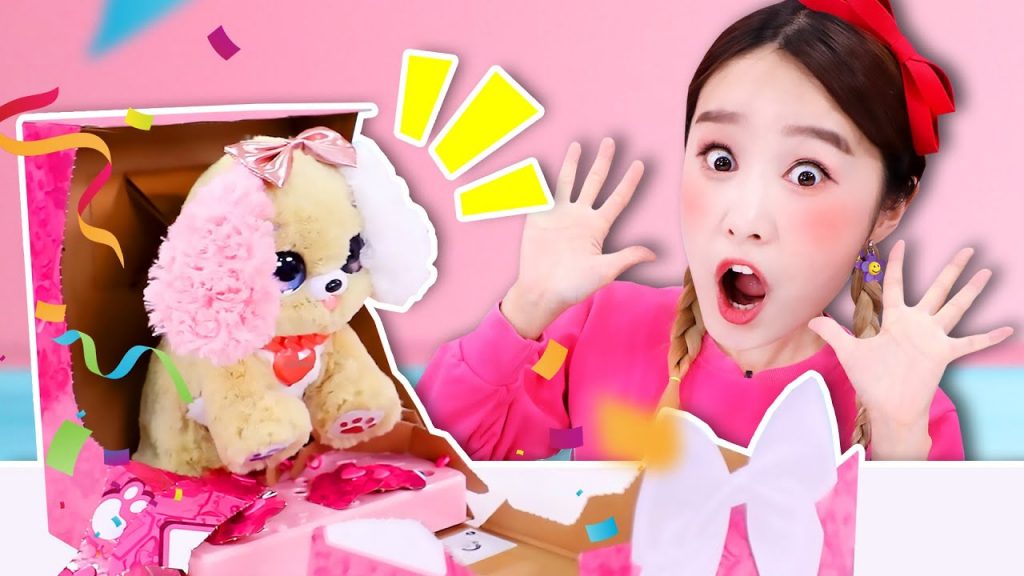 萌寵玩具自己開箱出來了!禮物寵物小狗玩具開箱介紹遊戲