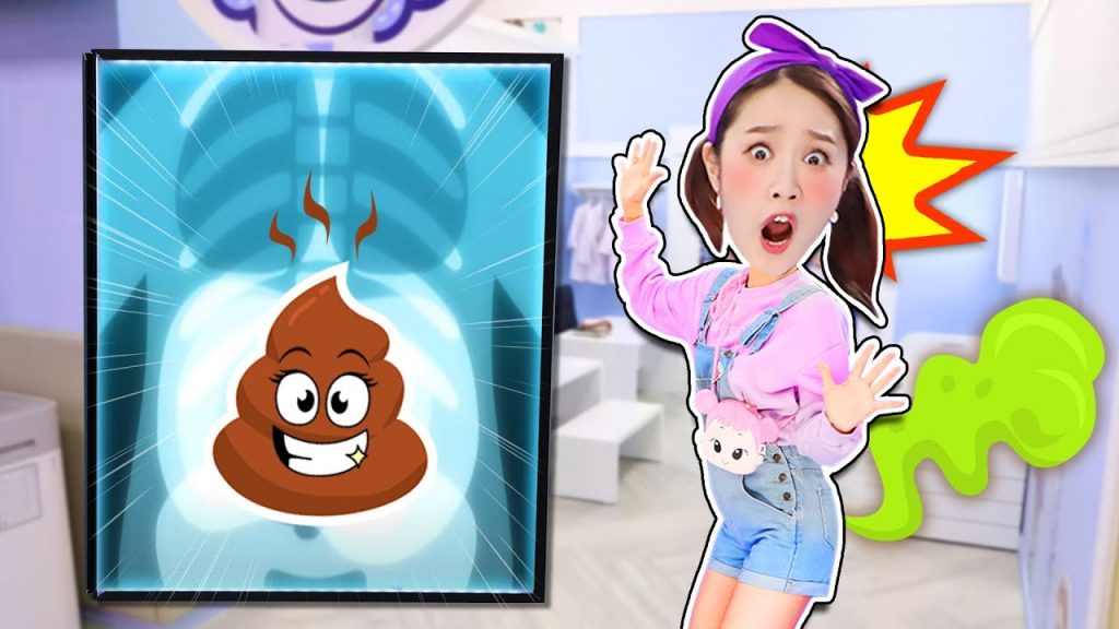 基尼不停的放屁,停不下來了!臭臭精靈幫助基尼解決難題