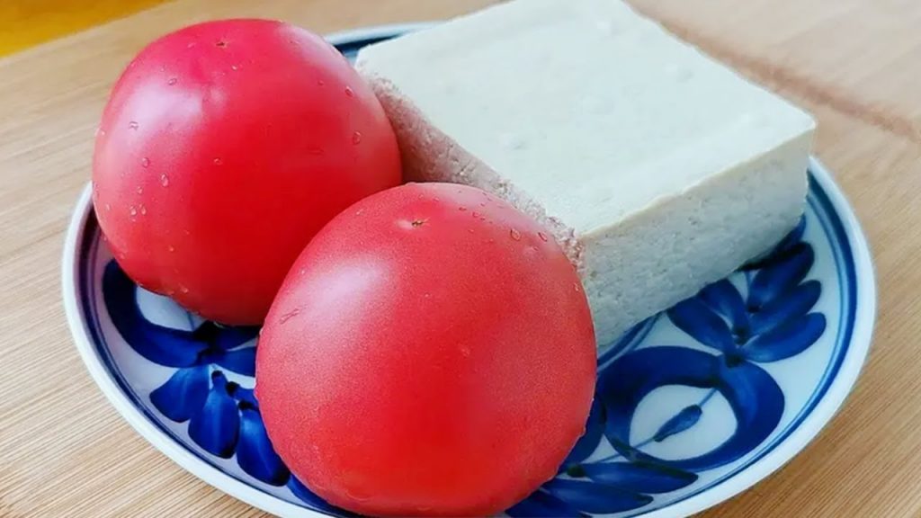 【小穎美食】西紅柿這個做法太好吃了,加一塊豆腐,做法超簡單,連小孩都能連吃3個