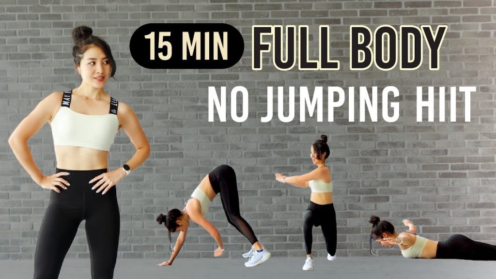 居家徒手無跳躍15分鐘肌力訓練💪🏻初中階者友善At-home 15 min Full Body No Jumping HIIT
