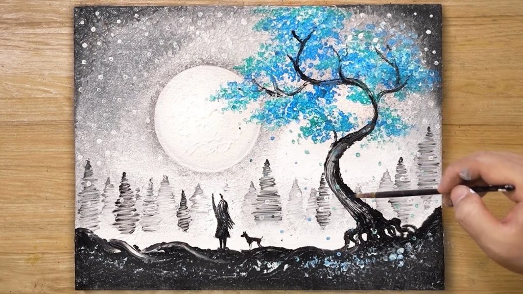 I Wish / Cotton Swabs Painting Technique #433