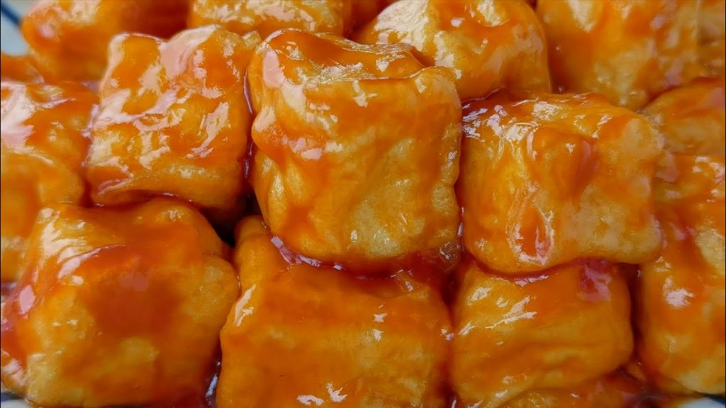 【小穎美食】豆腐這樣做比紅燒肉還香,外酥里嫩,酸甜開胃,吃一次就念念不忘