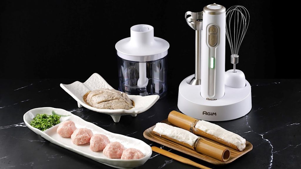 【楊桃美食網-宅配商品】無線調理組,走到哪就是廚房!法國品牌Agim調理組,無線大升級!各種調理攪拌,連冰塊都放心打!邊煮邊打,無線超方便!