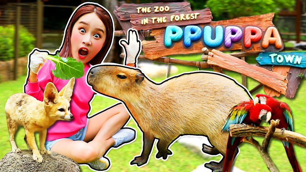 動物園探訪記!跟薑一薑一一起來看可愛的動物朋友們吧ppuppa Town-基尼