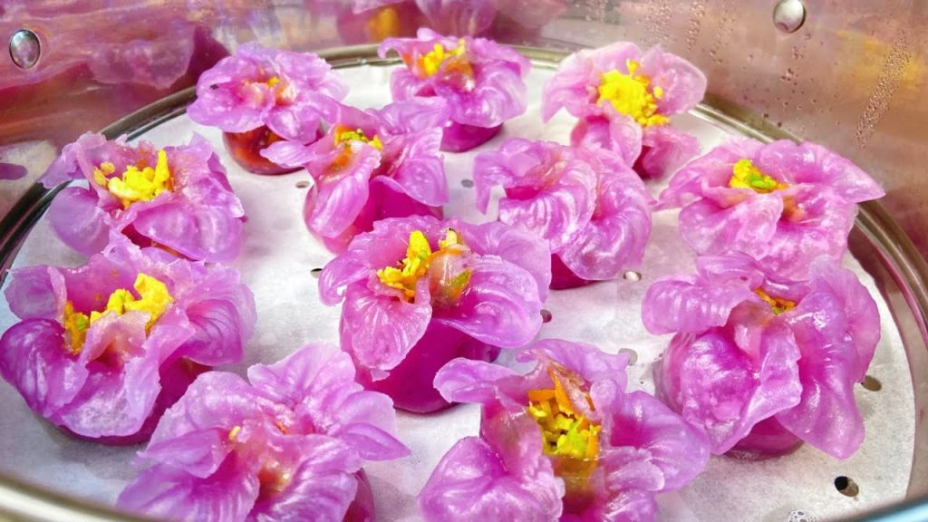 做水晶蒸餃,掌握兩個小技巧,不破皮不開裂,個個像花一樣晶瑩剔透 水晶蒸餃,Crystal steamed dumplings,क्रिस्टल स्टीम्ड पकौड़ी,크리스탈 찐만두