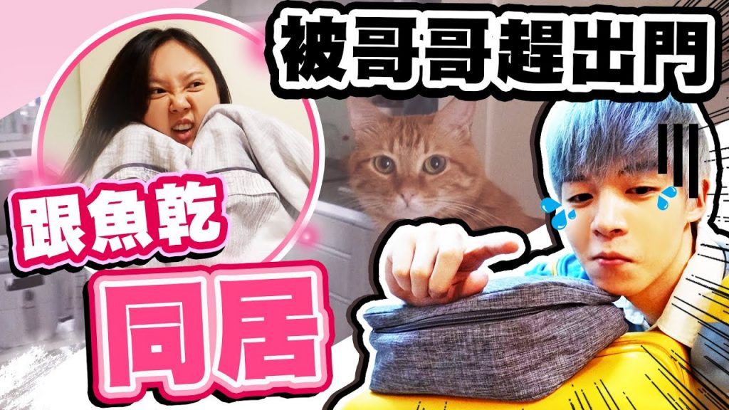 被哥哥趕出家門,到魚乾家住一晚!竟然要同居了? 【黃氏兄弟】#一日室友系列 Ft. @魚乾