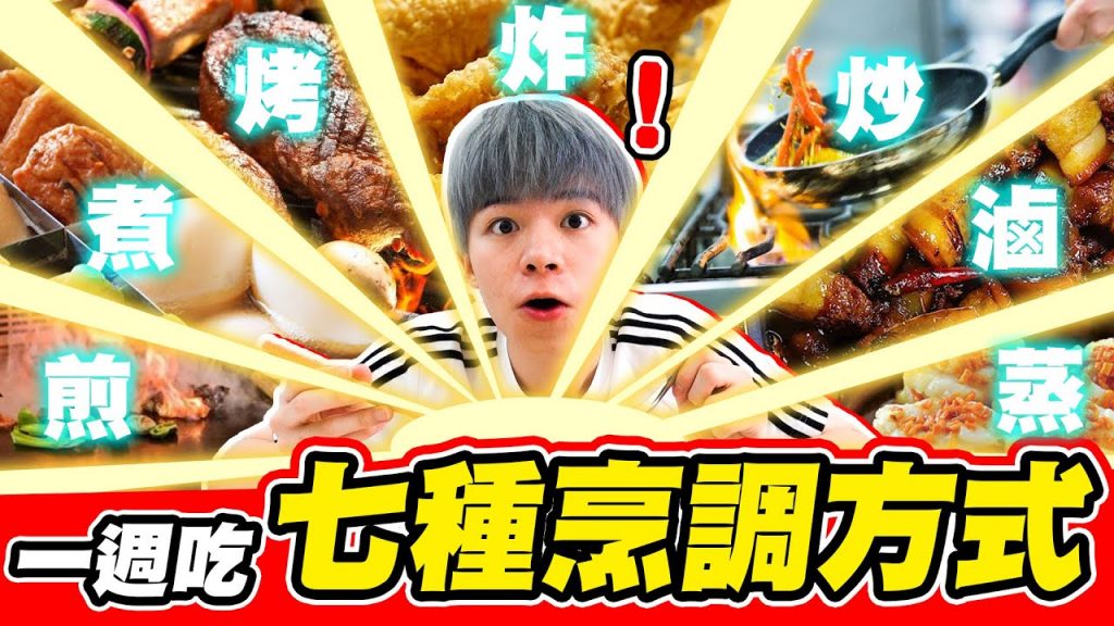 一週吃七種料理方式!員工端出黑暗料理!瑋瑋的胃還好嗎?【黃氏兄弟】#一週挑戰系列