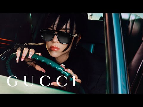 比莉·艾利甚 (Billie Eilish) 參加 Gucci 眼鏡廣告大片