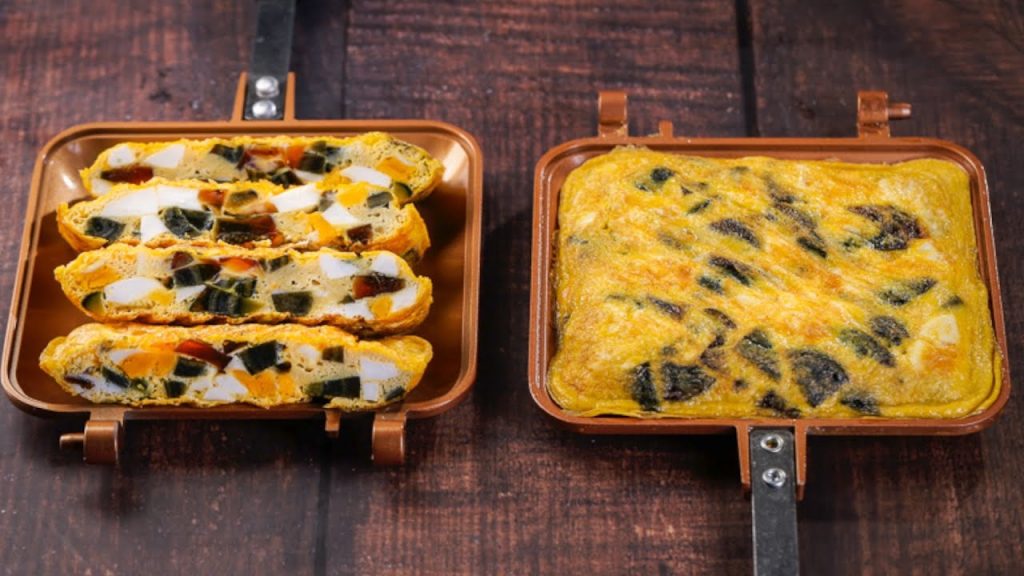 【1mintips】想吃三色蛋,不用一層一層太麻煩!! 三色蛋這樣做,五分鐘上桌!! 善用小工具,做菜就是舉手之勞!!