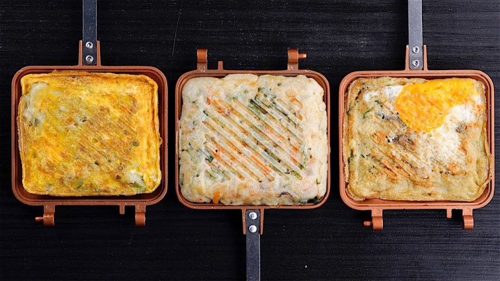 【1mintips】蛋餅/海鮮煎餅/蚵仔煎,你最愛的麵糊點心,用熱壓,不失敗!神奇熱壓點心,輕輕一壓,想吃隨時做!