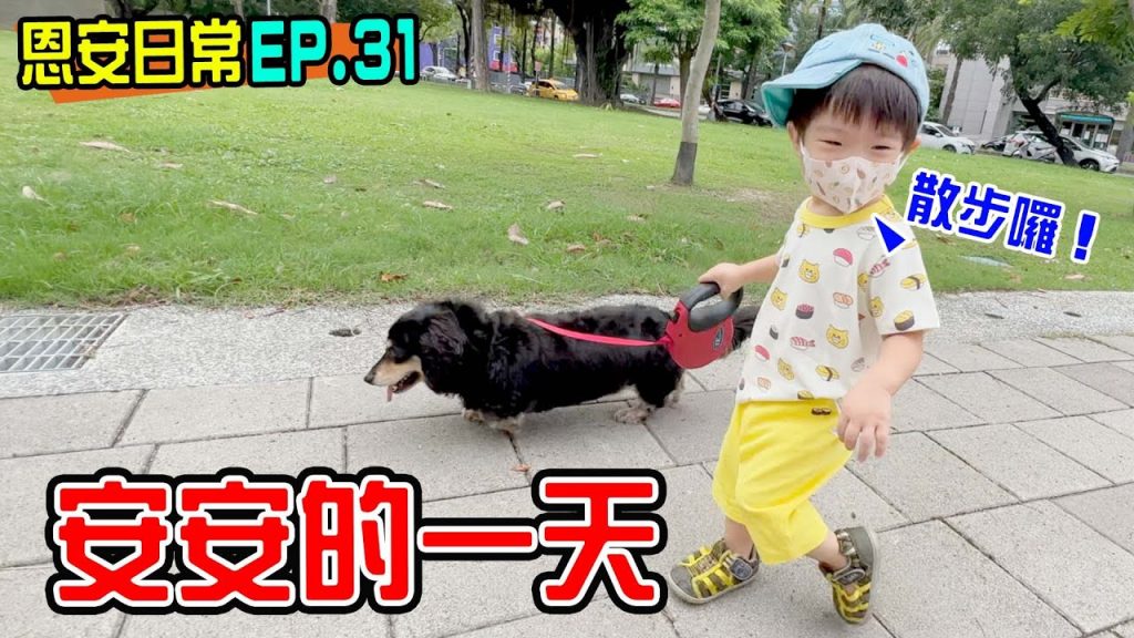 恩安日常Ep31 | 安安的一天帶狗狗散步逛全台最大無印良品- 恩恩老師EanTV
