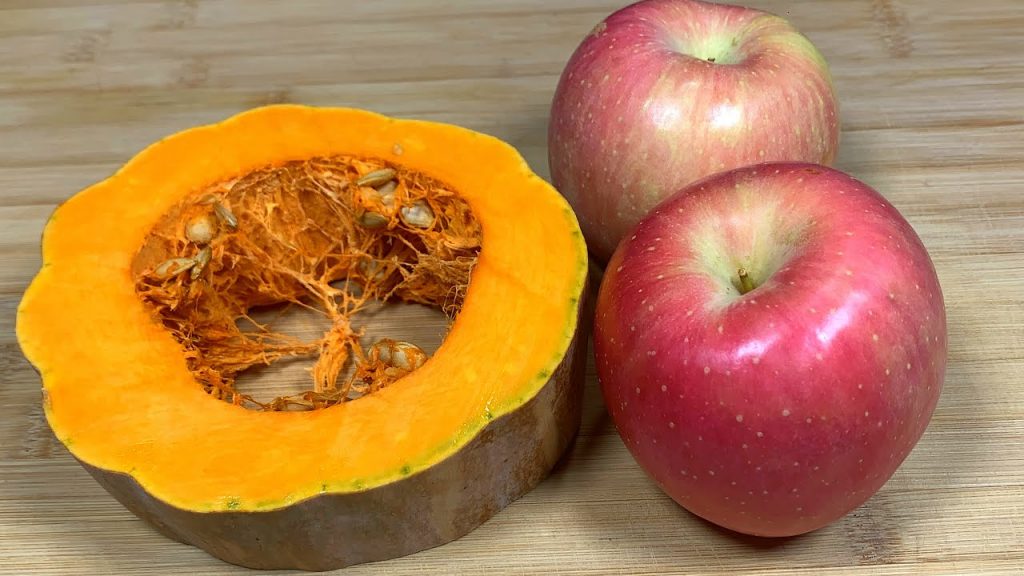 苹果加南瓜,教你从没吃过的做法,饭店里都吃不到,真的特别香【刘姐厨房 Magic Food】#苹果 #南瓜