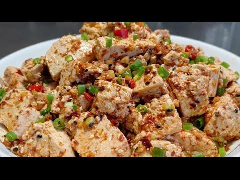 「涼拌豆腐」看似簡單,原來有這麼多技巧,看川菜大廚如何做的【留意美食】#涼拌豆腐 #豆腐 #豆腐做法