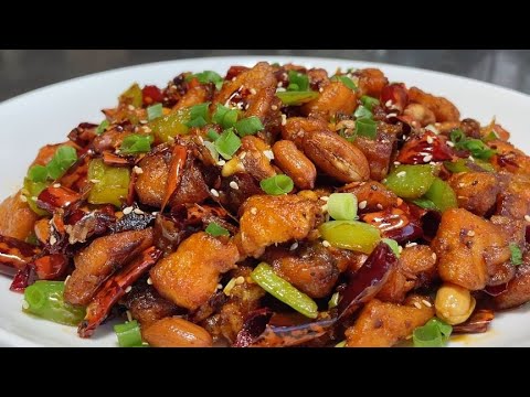 廚師長教你辣子魚丁家常做法,步驟詳細,外酥里嫩下酒又下飯【留意美食】#辣子魚丁 #魚丁 #魚料理