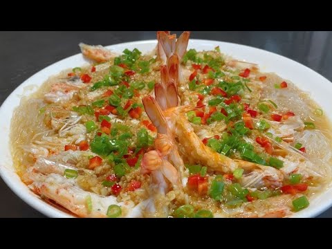蒜蓉粉絲蝦最好吃的做法,蒜香濃郁,鮮嫩多汁,全家人都愛吃【留意美食】#蒜蓉粉絲蝦 #蒜蓉粉絲 #蝦