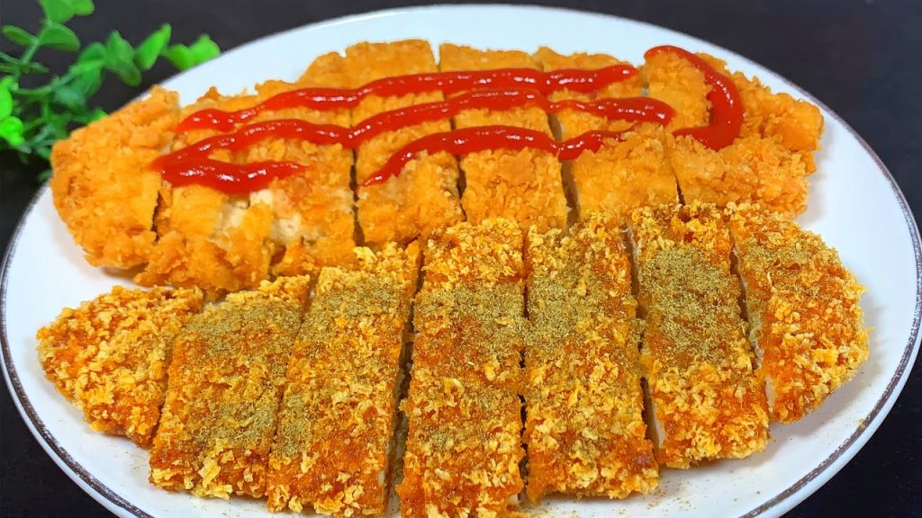 万万没想到,鸡胸肉这样做太好吃了,孩子总是点名要吃,真香【刘姐厨房 Magic Food】#鸡排