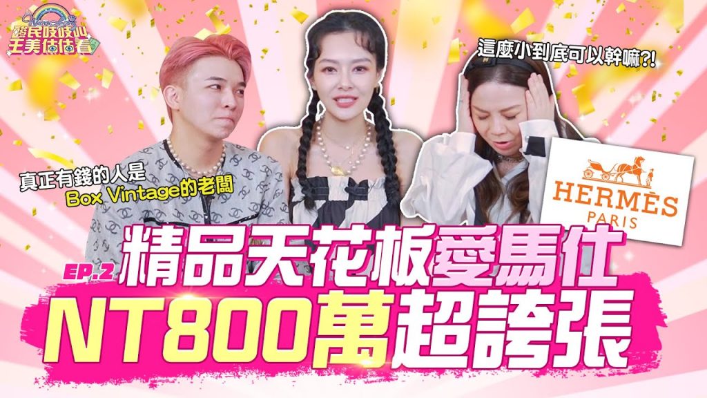 精品天花板愛馬仕來了!價值不降反升的代表,Janet保養包包的價格竟然是!?|酸民吱吱叫 王美估估看 Ep.2【王思佳】
