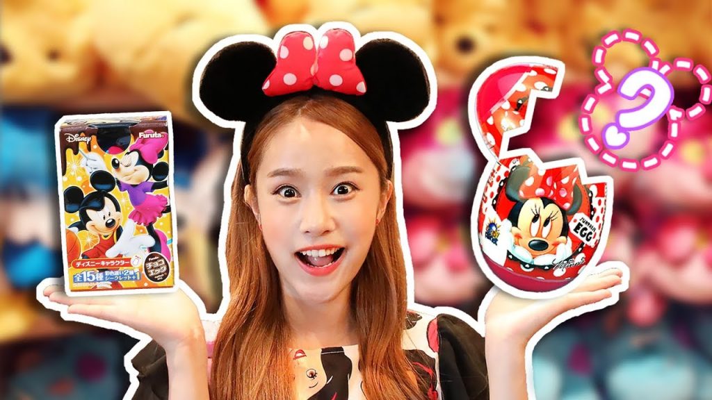 尋找迪士尼卡通人物啊!在東京迪士尼海洋拆驚喜蛋-基尼
