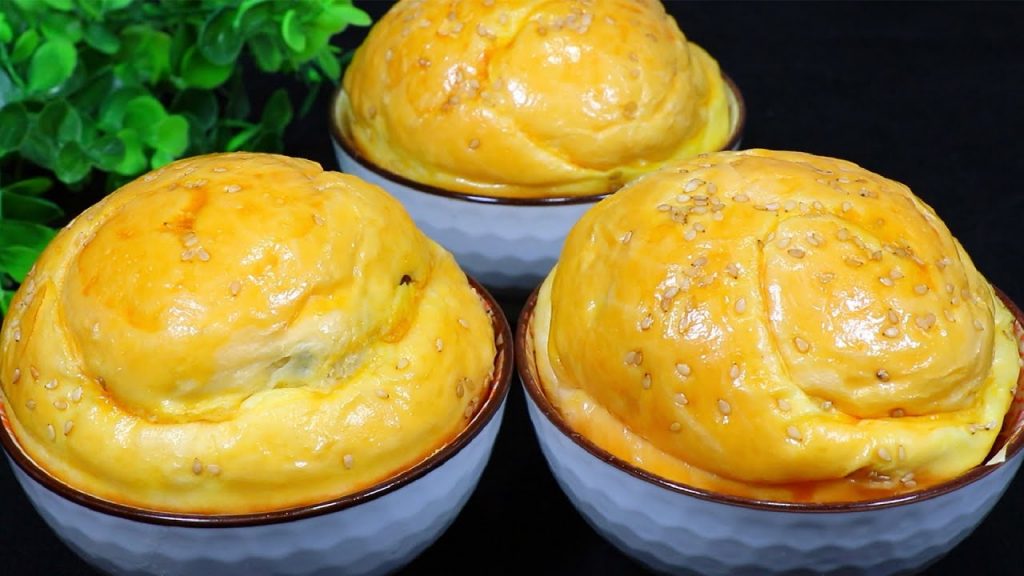 家里没烤箱,也能做面包,柔软拉丝又香甜,比买的还好吃【刘姐厨房 Magic Food】#面食 #面包 #面包做法