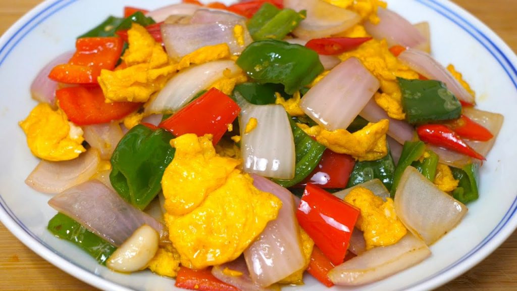 洋葱炒鸡蛋到底是先炒洋葱还是先炒蛋?下锅顺序很重要,鲜嫩爽脆Onion Egg Recipe