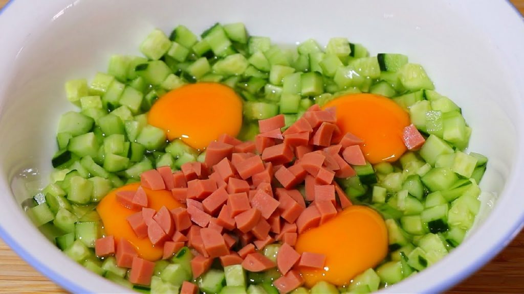 万万没想到,黄瓜中打入4个鸡蛋,出锅这么香,营养又解馋【刘姐厨房 Magic Food】#黄瓜 #鸡蛋