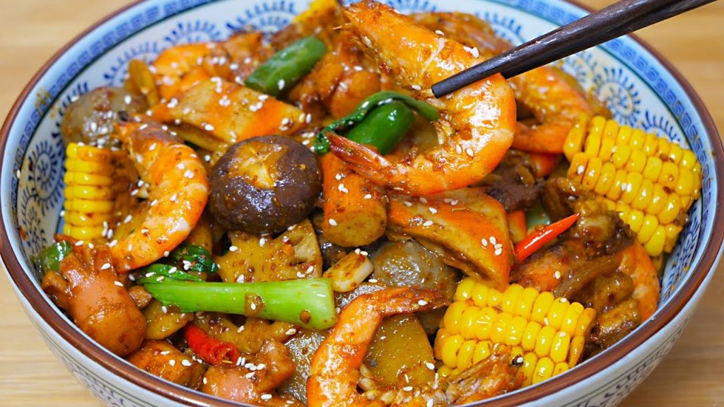 做麻辣香锅原来这么简单,香辣过瘾,好吃解馋,做一大锅不够吃Spicy Hot Pot Recipe